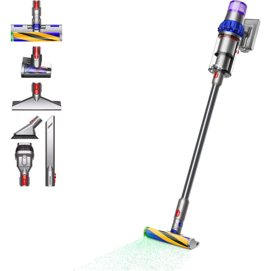 Aspirador escoba Dyson V15 Detect™ Fluffy, potencia automática de 240 AW - Electro Selecto